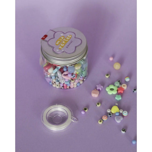 Perlen-Mix-Set, Pastell