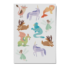 Load image into Gallery viewer, Nuukk Unicorn Organic Temporary Tattoos