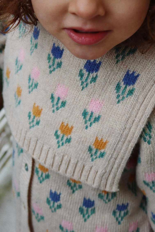 Merino Halswärmer ''Belou Tulpe'' 5-8 Jahre