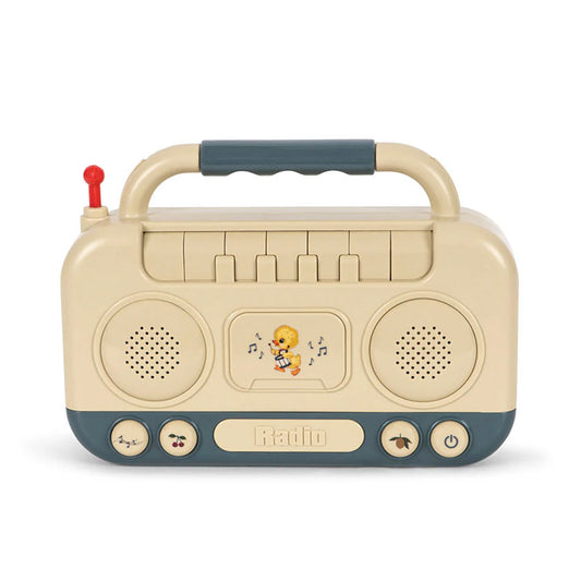 Retro Kleinkind Radio Aktivitätsspielzeug