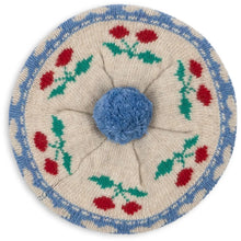 Load image into Gallery viewer, Children's Beret ''Belou Cherry Stripe''