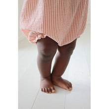 Load image into Gallery viewer, Ellie Frill Romper ''Amour Stripe'' 74 / 9 Months