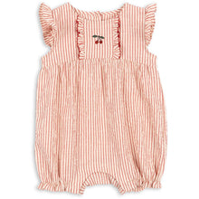 Load image into Gallery viewer, Ellie Frill Romper ''Amour Stripe'' 74 / 9 Months