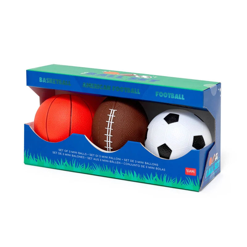Set of 3 Mini Balls