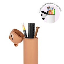 Load image into Gallery viewer, 2-in-1 Soft Silicone Pencil Case, Teddy Bear