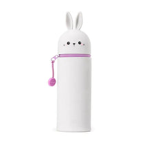 Load image into Gallery viewer, 2-in-1 Soft Silicone Legami Pencil Case, Bunny