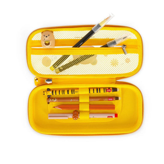 Legami Rigid Pencil Case ''Wonderwow'' Teddy Bear