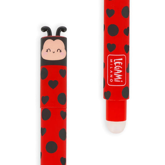 Legami Erasable Pen, Ladybug