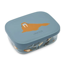 Load image into Gallery viewer, Liewood Arthur Tritan Lunch Box ''Arctic Sea''