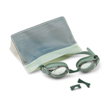 Lade das Bild in den Galerie-Viewer, Liewood Titas Schwimmbrille ''Peppermint / Garden Green''