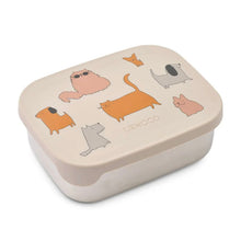 Load image into Gallery viewer, Liewood Arthur Lunch Box ''Cats and Dogs''
