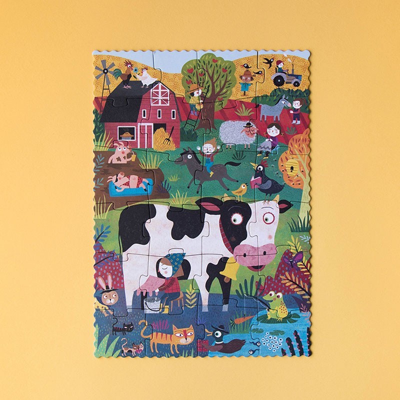 Londji-Taschenpuzzle „Mein kleiner Bauernhof“