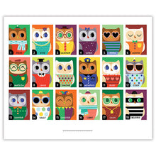 Load image into Gallery viewer, Owls and Foxes ''Guess Whooo?''