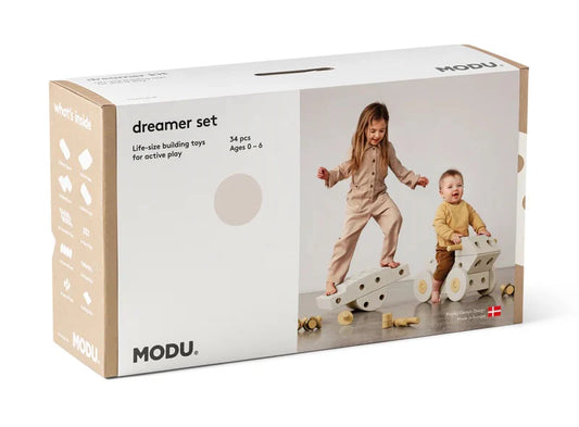 MODU Dreamer Set, Sand Grey / Honey Yellow