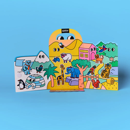 Montessori Stickers Set, Animals