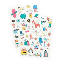 Load image into Gallery viewer, Temporary Tattoo Set, Les Schmouks
