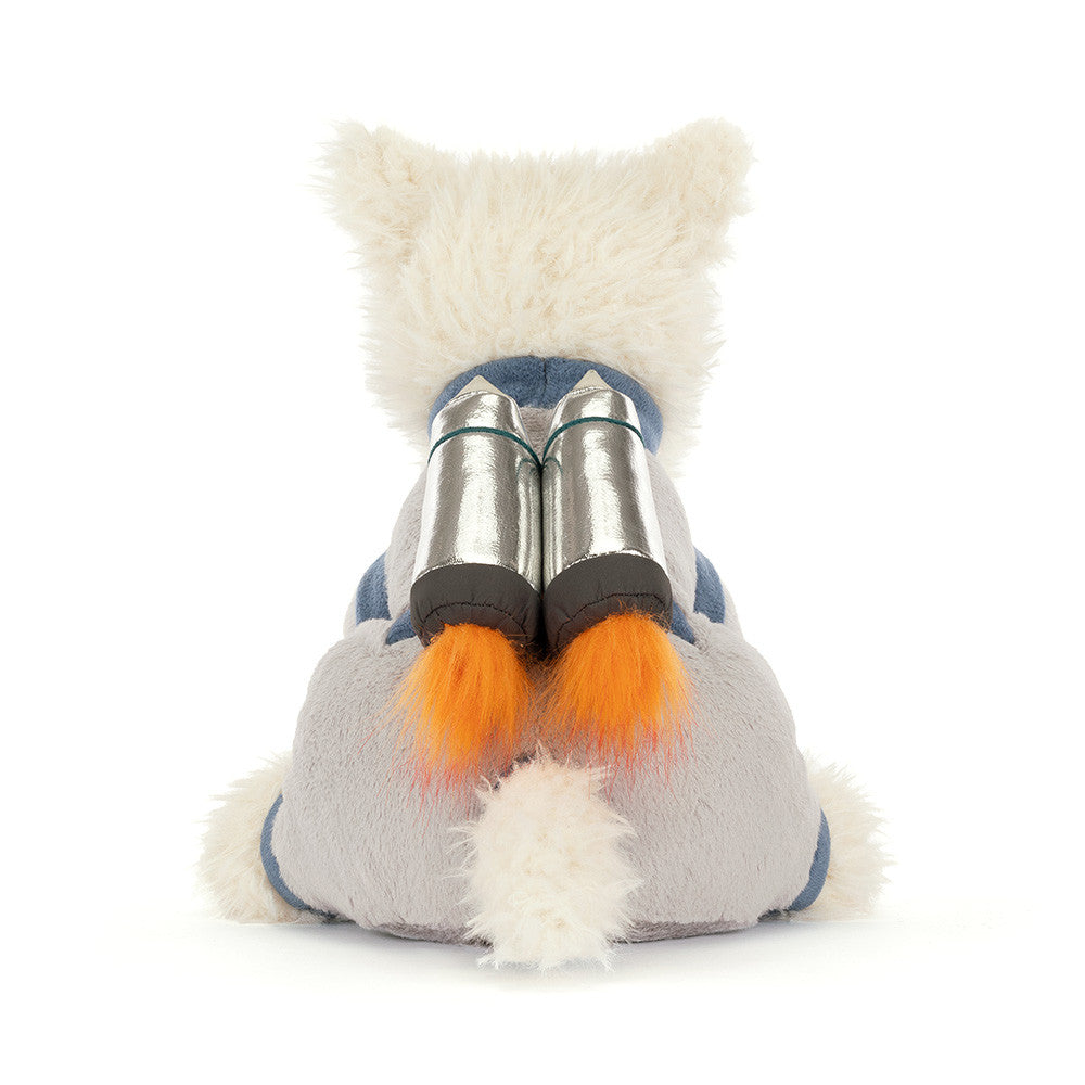 Jellycat Munro Scottie Dog Space Outfit, Soft Toy