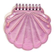 Load image into Gallery viewer, Mini Shimmering Mermaid Notebook, Pink