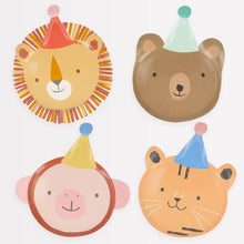 Load image into Gallery viewer, Party Plates, Animal Parade