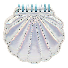 Load image into Gallery viewer, Mini Shimmering Mermaid Notebook, Silver