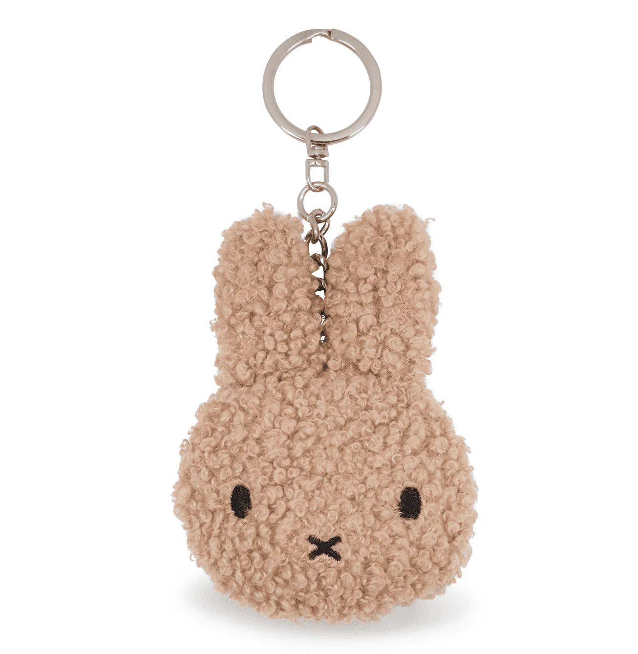 Miffy Flat Keychain ECO Teddy, Beige