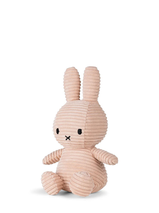Miffy Soft Toy ''Miffy Sitting Eco Corduroy Misty Rose'' 23cm