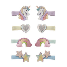 Load image into Gallery viewer, Mini Hair Clips, Dreamy Unicorn