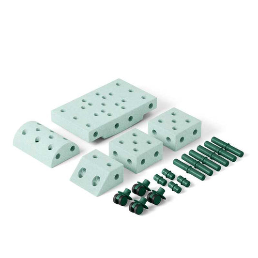 MODU Explorer Set, Ocean Mint / Forest Green