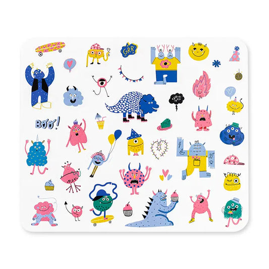 Stickerbuch, Monster