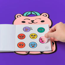Load image into Gallery viewer, OMY Montessori Sticker Book, Emotions