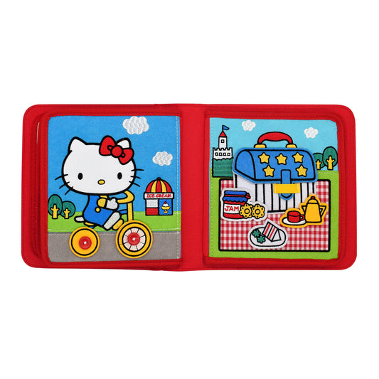 Hello Kitty Montessori Book & Backpack Set, Red