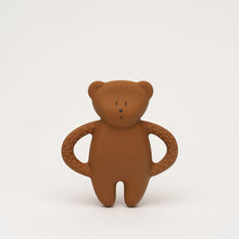 Load image into Gallery viewer, Moonie Natural Rubber Bear Teether ''Caramel''