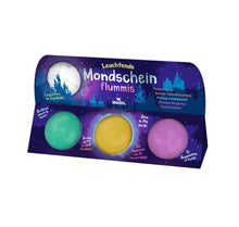 Load image into Gallery viewer, Glow in the Dark Bouncy Balls, Set of 3 Yellow