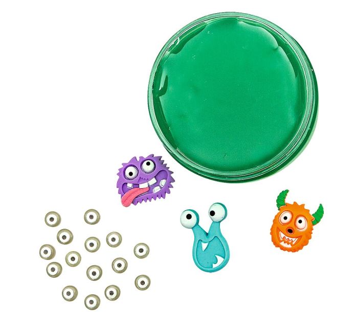 Slime Putty with Accessories, Green