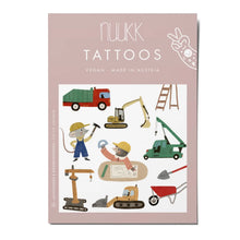 Load image into Gallery viewer, Nuukk Organic Temporary Tattoos, Construction