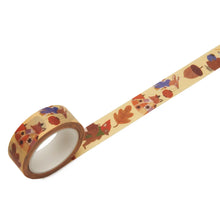 Load image into Gallery viewer, Nuukk Washi Tape, Autumn Animals
