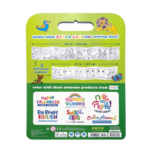 Lade das Bild in den Galerie-Viewer, Malbuch „Color-a-looong“ Safari Family