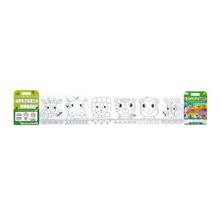 Lade das Bild in den Galerie-Viewer, Malbuch „Color-a-looong“ Safari Family