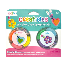 Load image into Gallery viewer, Air Dry Clay Jewellery Kit ''Blissful Blooms''