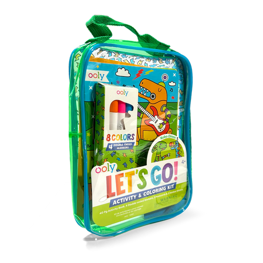 Activity & Colouring Kit, Robo Dinos