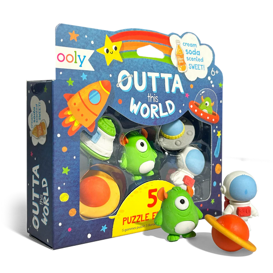 Duftende Radiergummis „Outta This World“