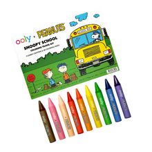 Load image into Gallery viewer, Peanuts Snoopy School Colouring Travel Kit