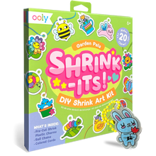 Load image into Gallery viewer, DIY Shrink Art Kit ''Shrink-Its!'' Garden Pals