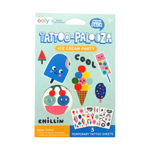 Load image into Gallery viewer, Temporary Tattoos ''Ice Cream Party''