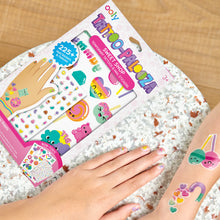 Load image into Gallery viewer, Temporary Tattoos & Nail Stickers ''Unicorns and Rainbows''