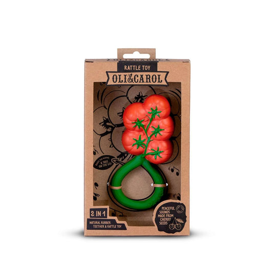 Rattle Toy & Teether, Tomatoes