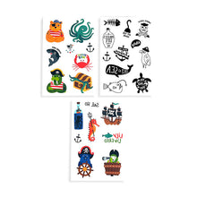 Load image into Gallery viewer, Mini Temporary Tattoos ''Pirates Life''