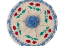 Load image into Gallery viewer, Children's Beret ''Belou Cherry Stripe''