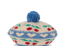 Load image into Gallery viewer, Children's Beret ''Belou Cherry Stripe''