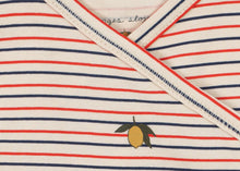 Lade das Bild in den Galerie-Viewer, Baby-Body, langärmlig gestreift